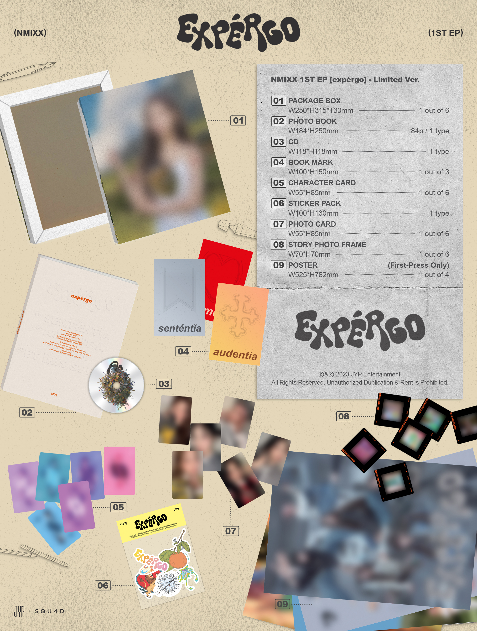 jp.ktown4u.com : NMIXX - 1ST EP [expérgo] (Limited Ver
